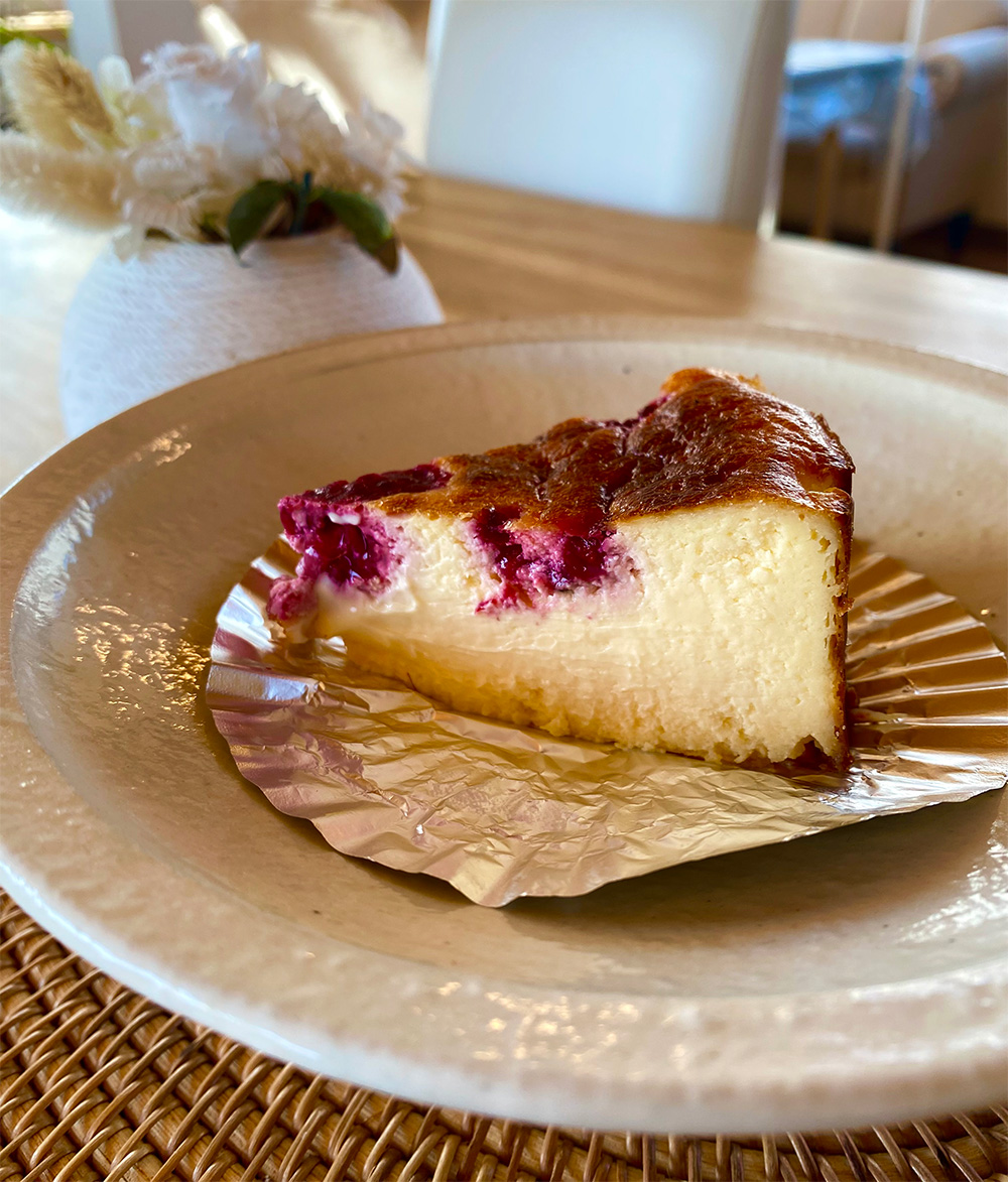 今月のチーズケーキ