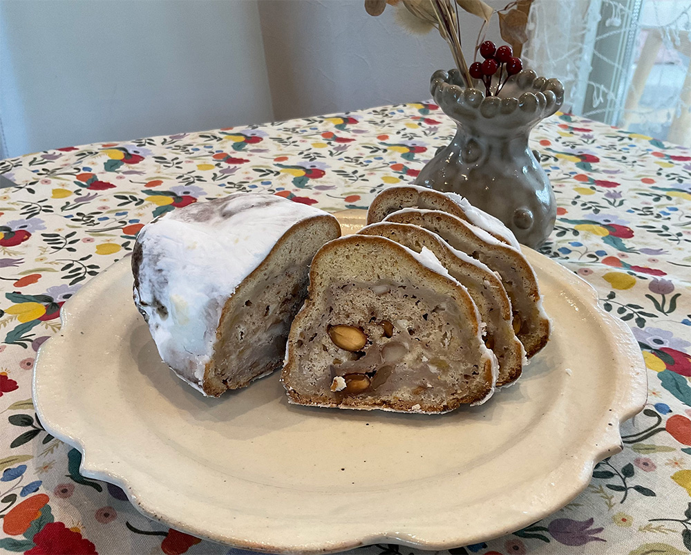 バナナキャラメルシュトーレン