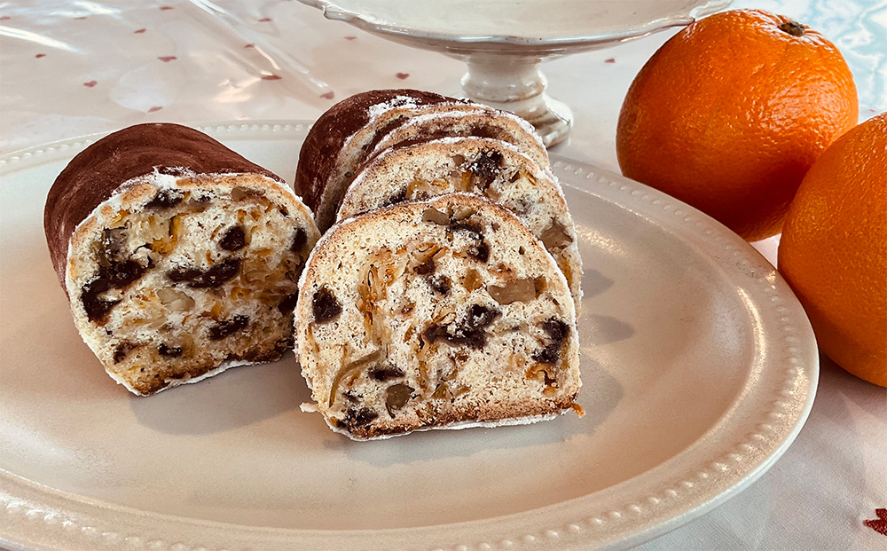 オランジェット風シュトーレン